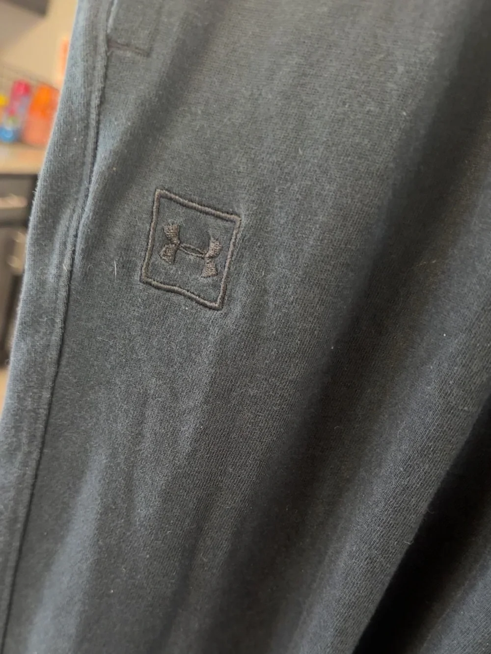 Under Armour Cotton Blend Jogger Sweatpants – Men’s Large – Black